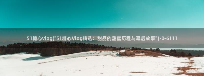 糖心vlog黄版：51糖心vlog(\
